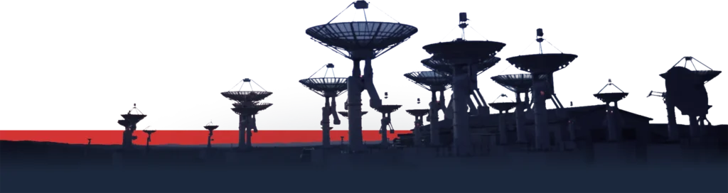 Several ground stations